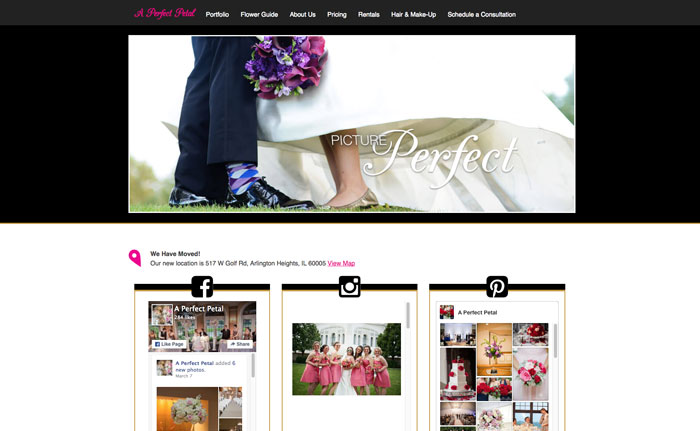 A Perfect Petal Website